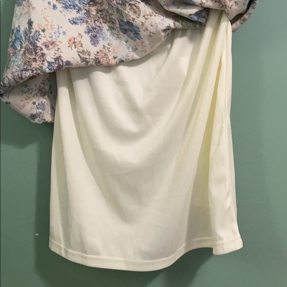 Pink Owl from ModCloth strapless floral dress - Picture 6 of 6